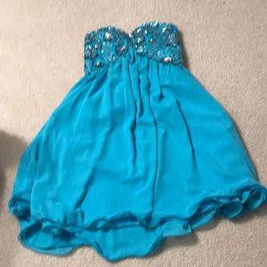 Handcrafted prom dress